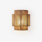 Rustic Weave Wall Lamp