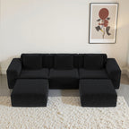 Cloud Velvet Modular Sofa Bed