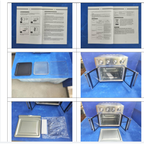 PlumChef 26QT XL French Double Door Air Fryer Convection Oven 1700W 7 Presets 7-in-1 Stainless Steel