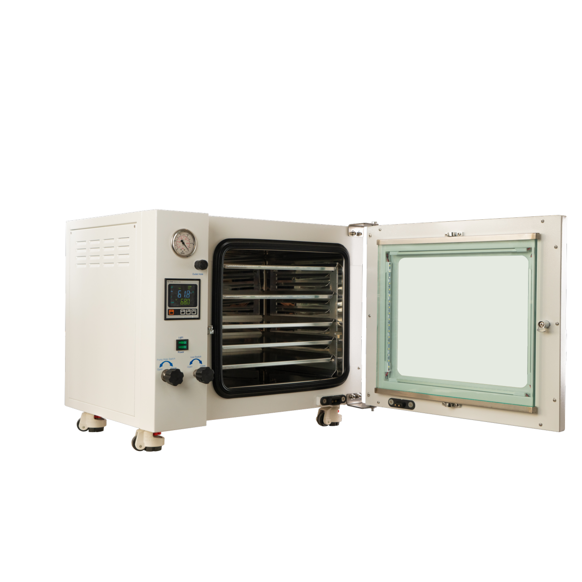 Vacuum Oven Lab Oven Laboratory Industrial Oven 110V 50/60Hz 850W 50L/1.9CF