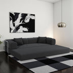 78.8" Modular Sofa, Comfortable Floor Sofa for Living Room
