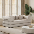 78.8inch  Modular sofa, convertible pudding block sofa, floor-standing sofa bed with armrests and comfortable sofa bed, compression sofa for living