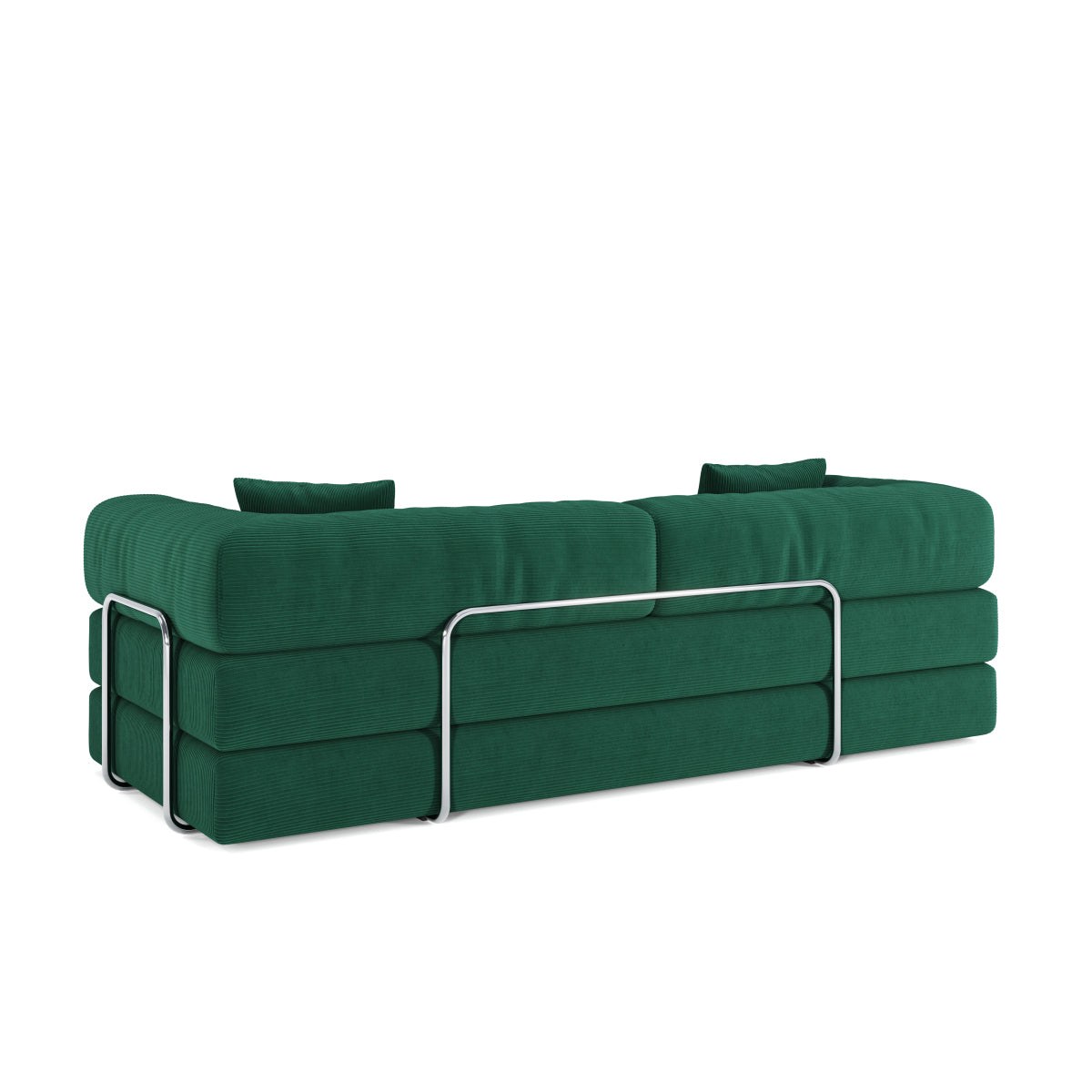 78.8" Modular Sectional Sofa, Convertible Pudding Block Sofa Bed for Living Room