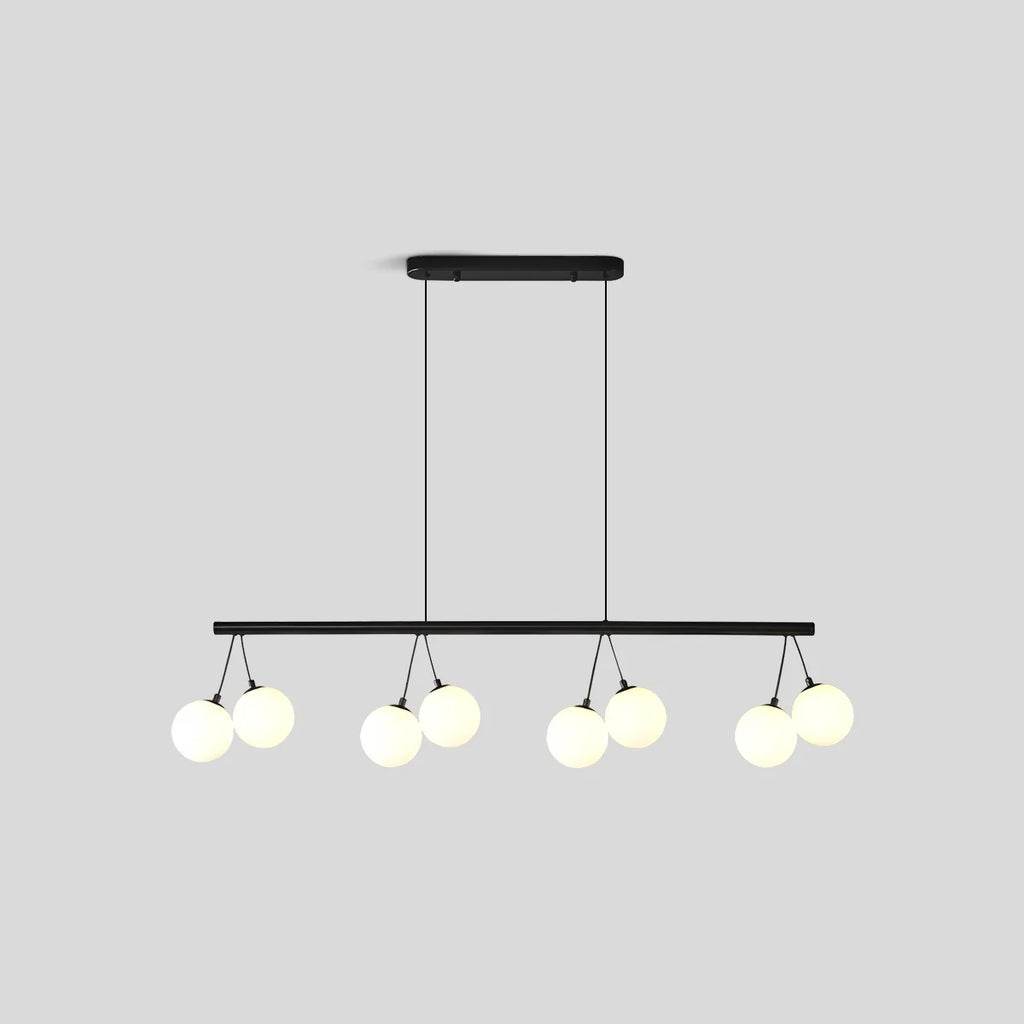 Valentina Nordic LED Glass Ball Chandelier