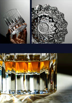 Edo Kiriko Starburst Crystal Whiskey Glass