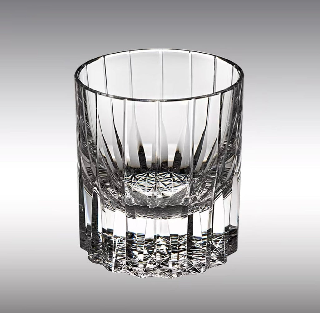 Edo Kiriko Starburst Crystal Whiskey Glass