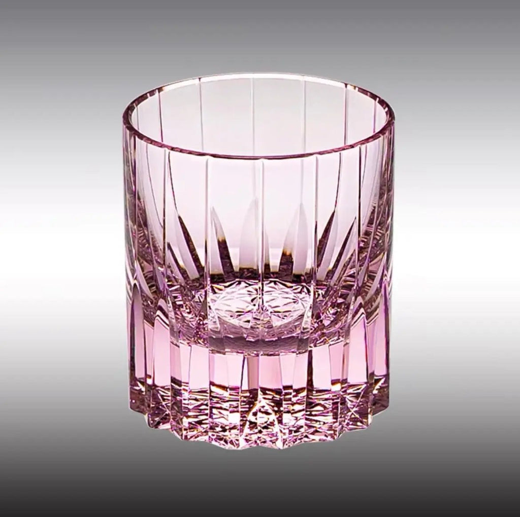 Edo Kiriko Starburst Crystal Whiskey Glass