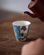 Kutani Ware Traditional Hand-Painted Gongfu Tea Set – Gift Box Edition