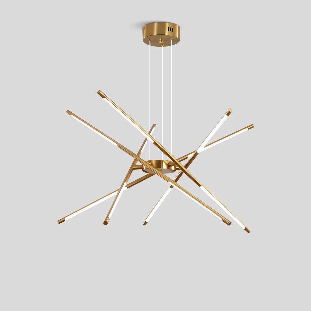 Rotatable LED Chandelier for Living Room