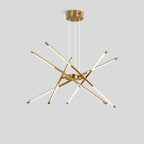 Rotatable LED Chandelier for Living Room