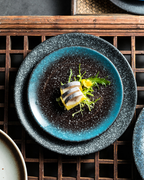 Neo Toji Vintage Underglaze Flat Plate