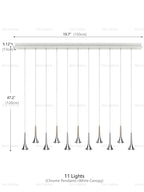 Rain Large Multi-Light Pendant Light