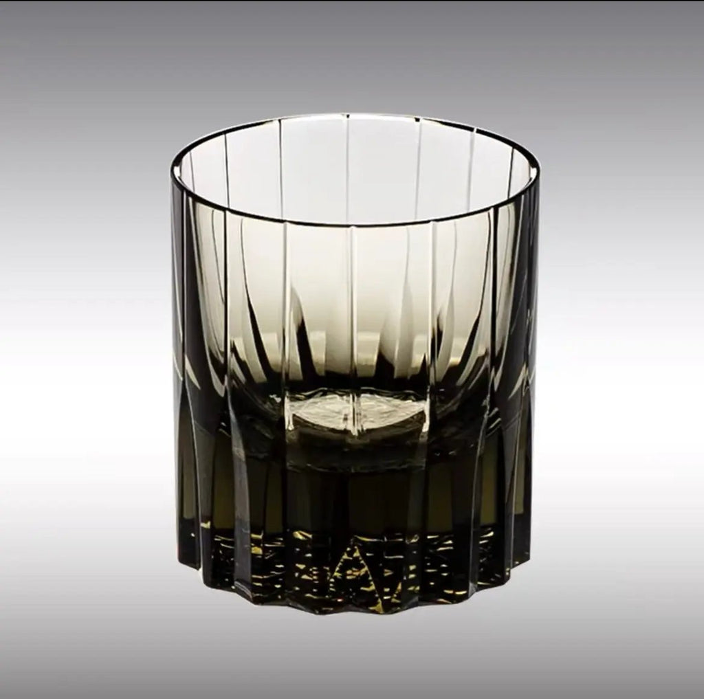 Edo Kiriko Starburst Crystal Whiskey Glass