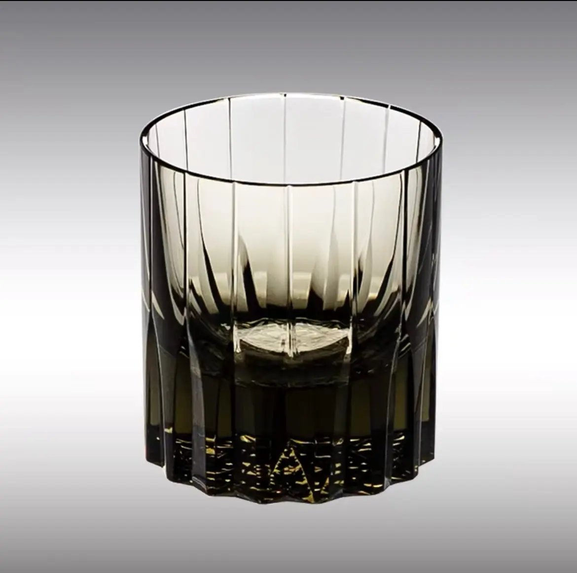 Edo Kiriko Starburst Crystal Whiskey Glass