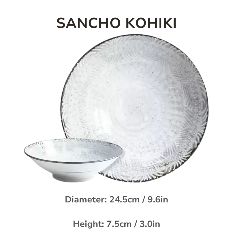 Showa Seito Cone Shaped Ramen Bowl