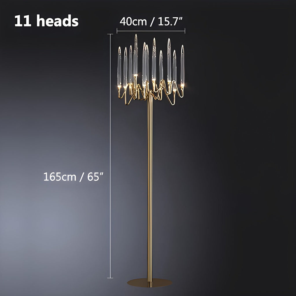 Modern Branch Chandelier & Floor Lamp