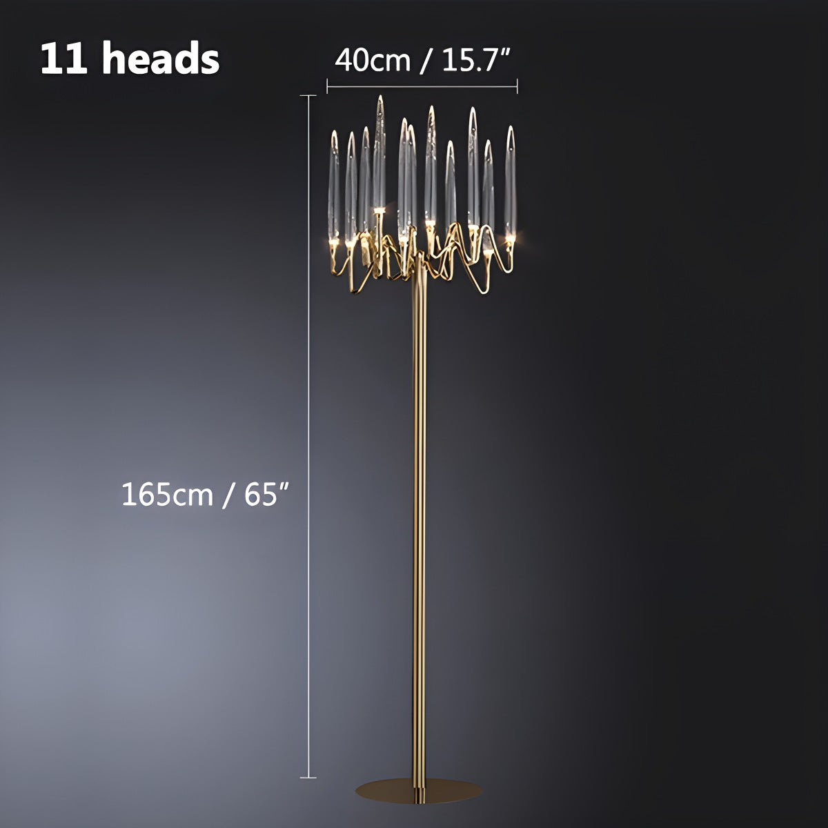 Modern Branch Chandelier & Floor Lamp