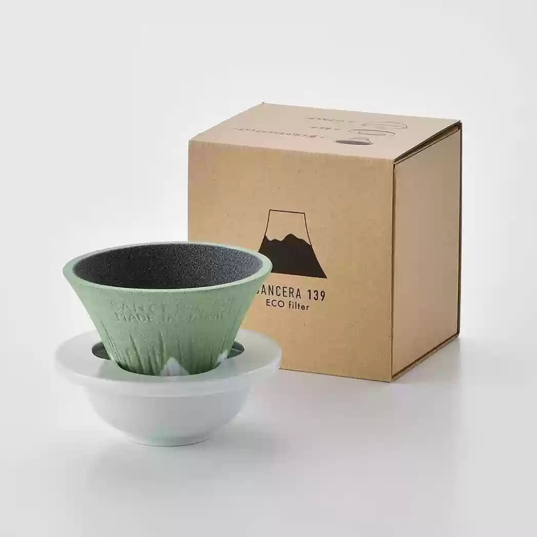 COFIL Fuji Arita Ware Ceramic Coffee Dripper – Mount Fuji Edition
