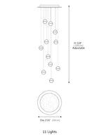 Bubble Glass Pendant Light