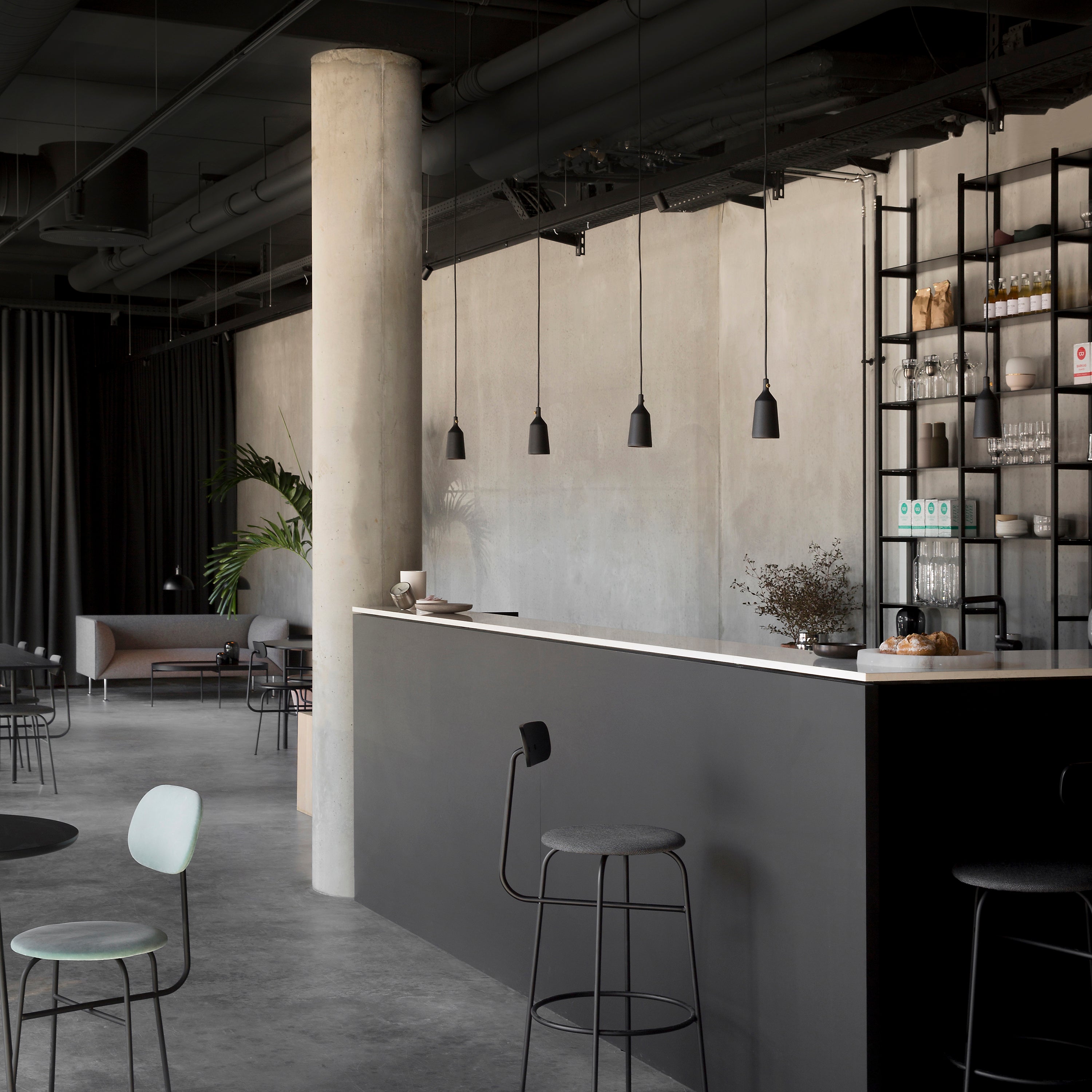 None Cast Long Pendant Light OPEN BOX