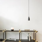 None Cast Long Pendant Light OPEN BOX