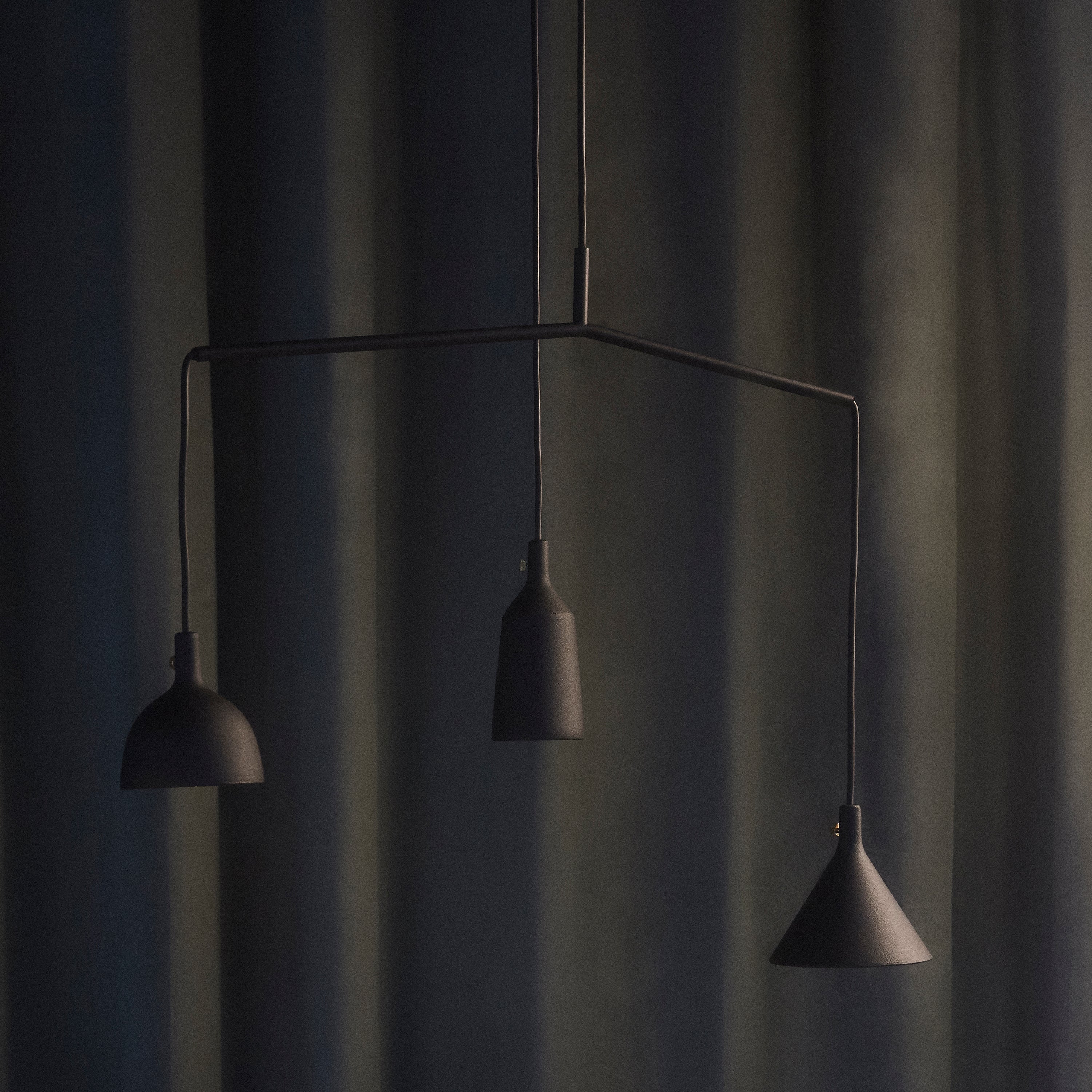 None Cast Long Pendant Light OPEN BOX