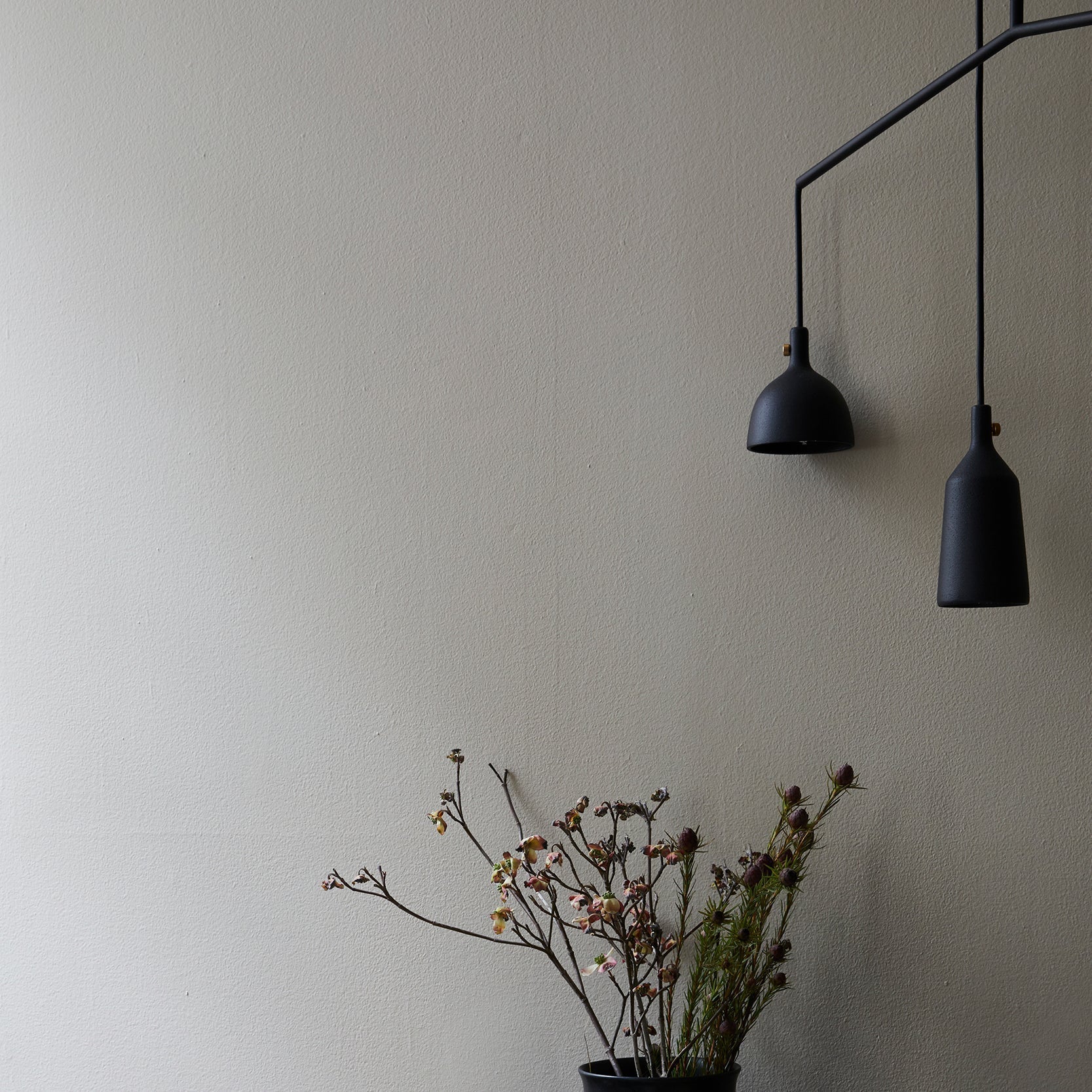 None Cast Long Pendant Light OPEN BOX