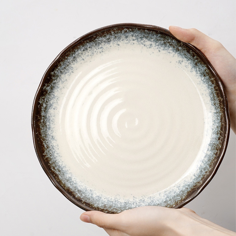 Mino Ware Celadon Halo Plate