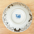 Mino Ware Cat and Dog Series Underglaze Rice Bowl