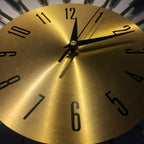 22'' Mid Century Decorative Oversized Clock