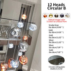 Large Lava Chandelier Customization