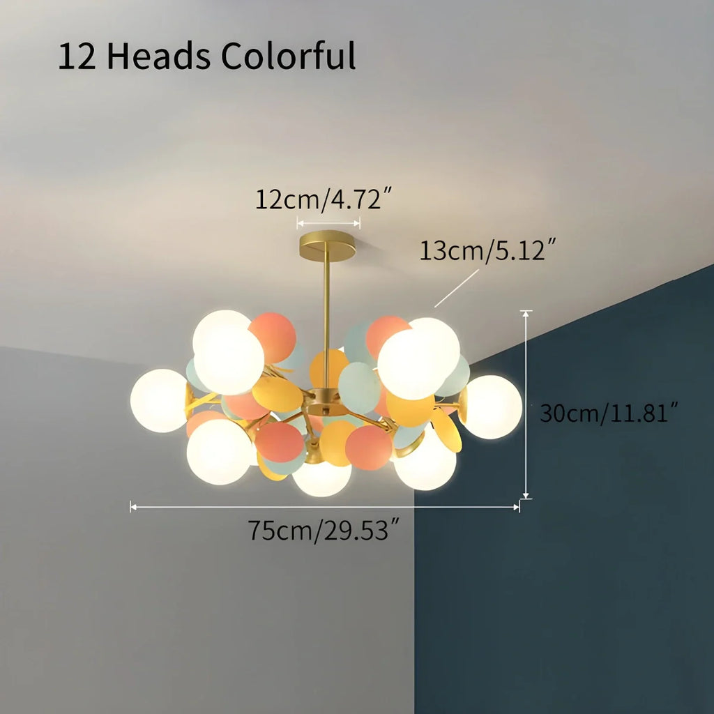 Colorful Flash Modern Chandelier