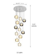 Cubie Suspension Chandelier