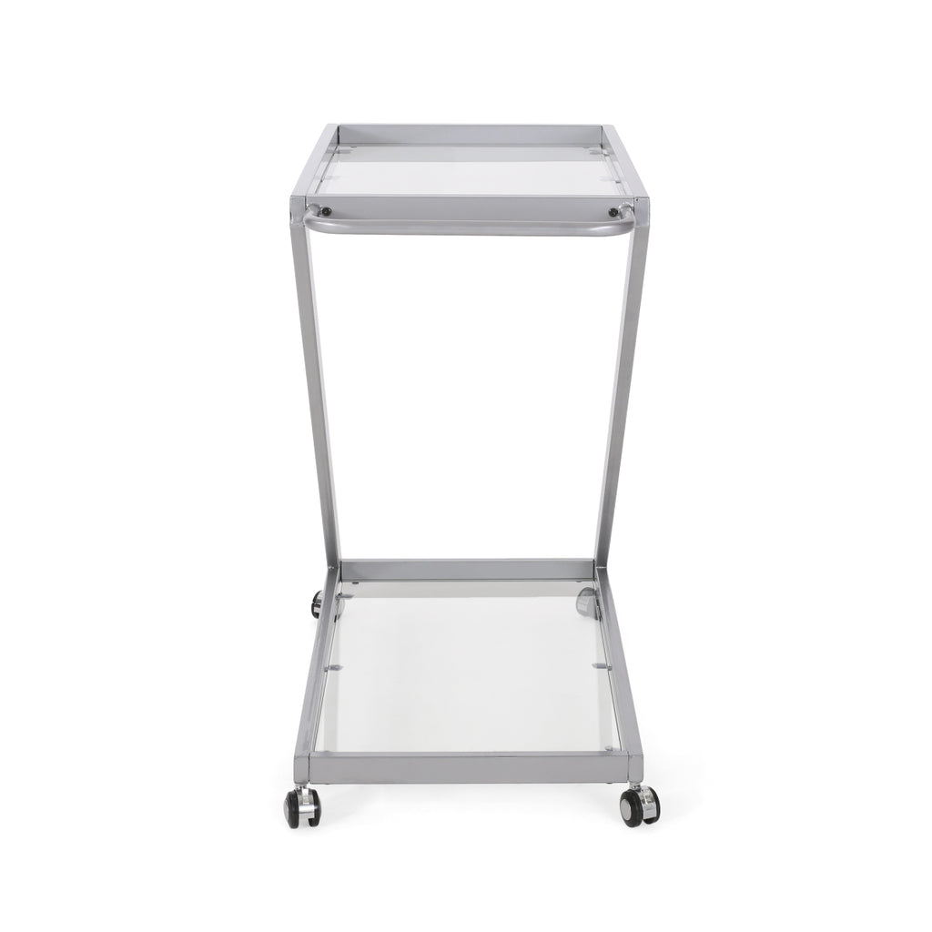 Modern Minimalist Z-shaped Bar Cart