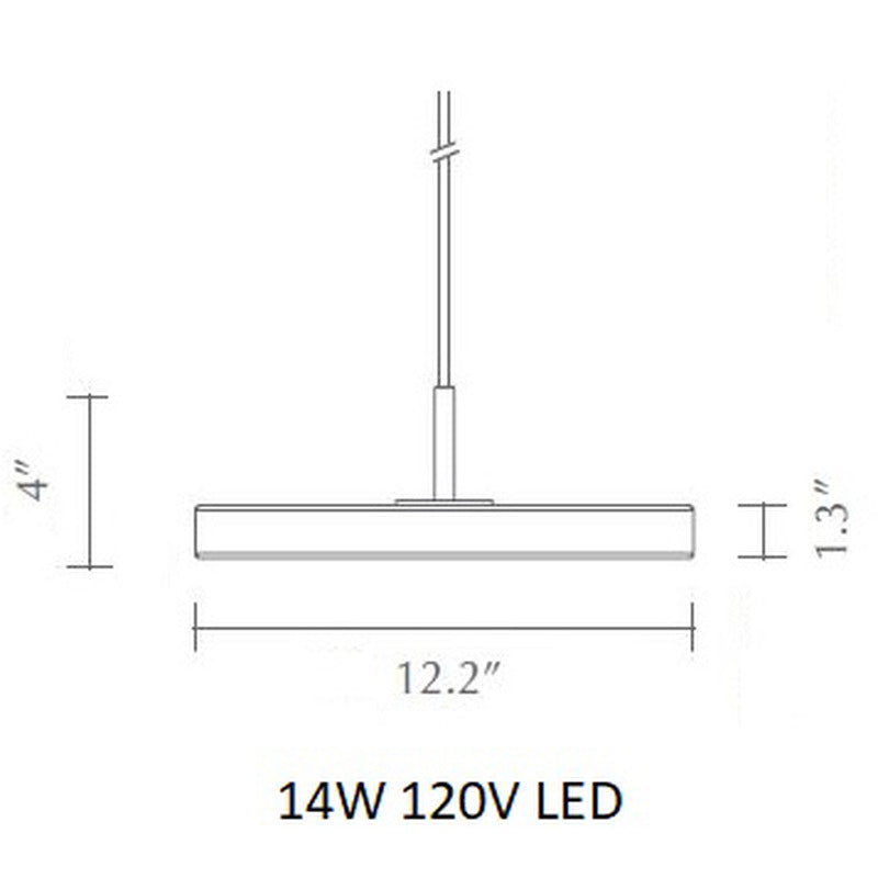 Pearl White / Mini: 12.2 in diameter Asteria Pendant Light OPEN BOX