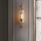 MILANA Clear Glass Shade Sconce Wall