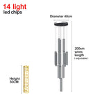 Nordic Crystal LED Chandelier