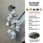 Large Lava Chandelier Customization