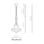 Black Patchwork Calypso Guadaloupe Pendant Light OPEN BOX