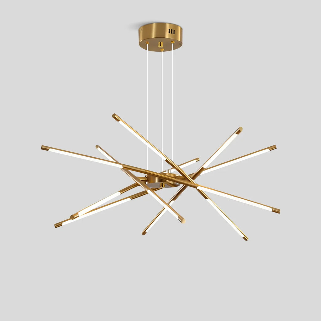 Rotatable LED Chandelier for Living Room