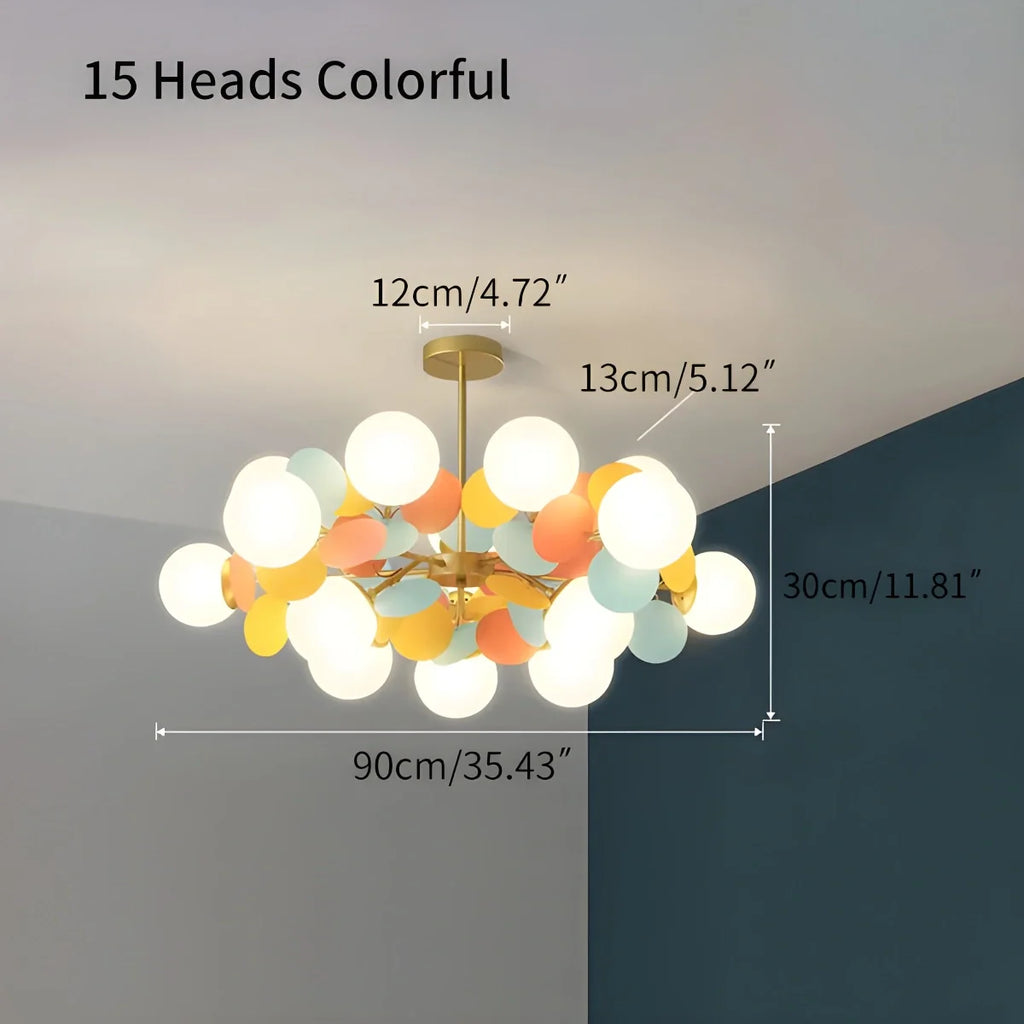 Colorful Flash Modern Chandelier