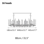 Modern Branch Chandelier & Floor Lamp