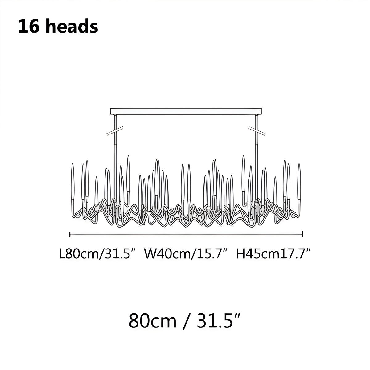 Modern Branch Chandelier & Floor Lamp