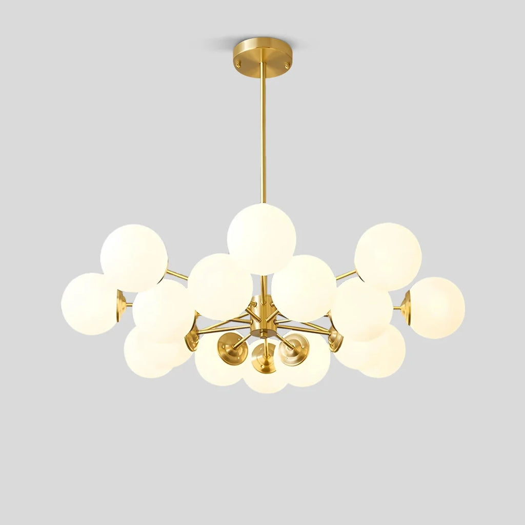 Melanie Glass Bubble Chandelier