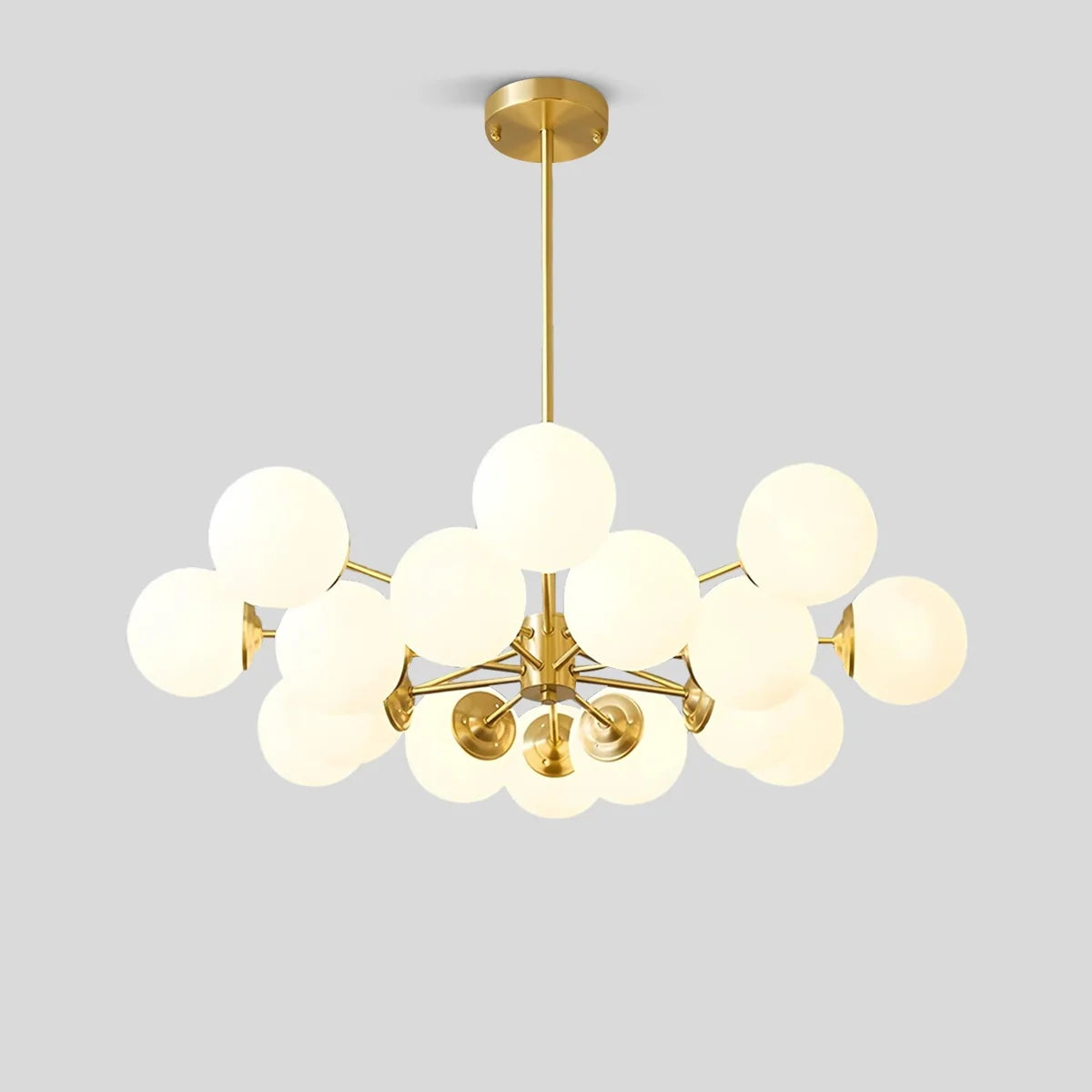 Melanie Glass Bubble Chandelier