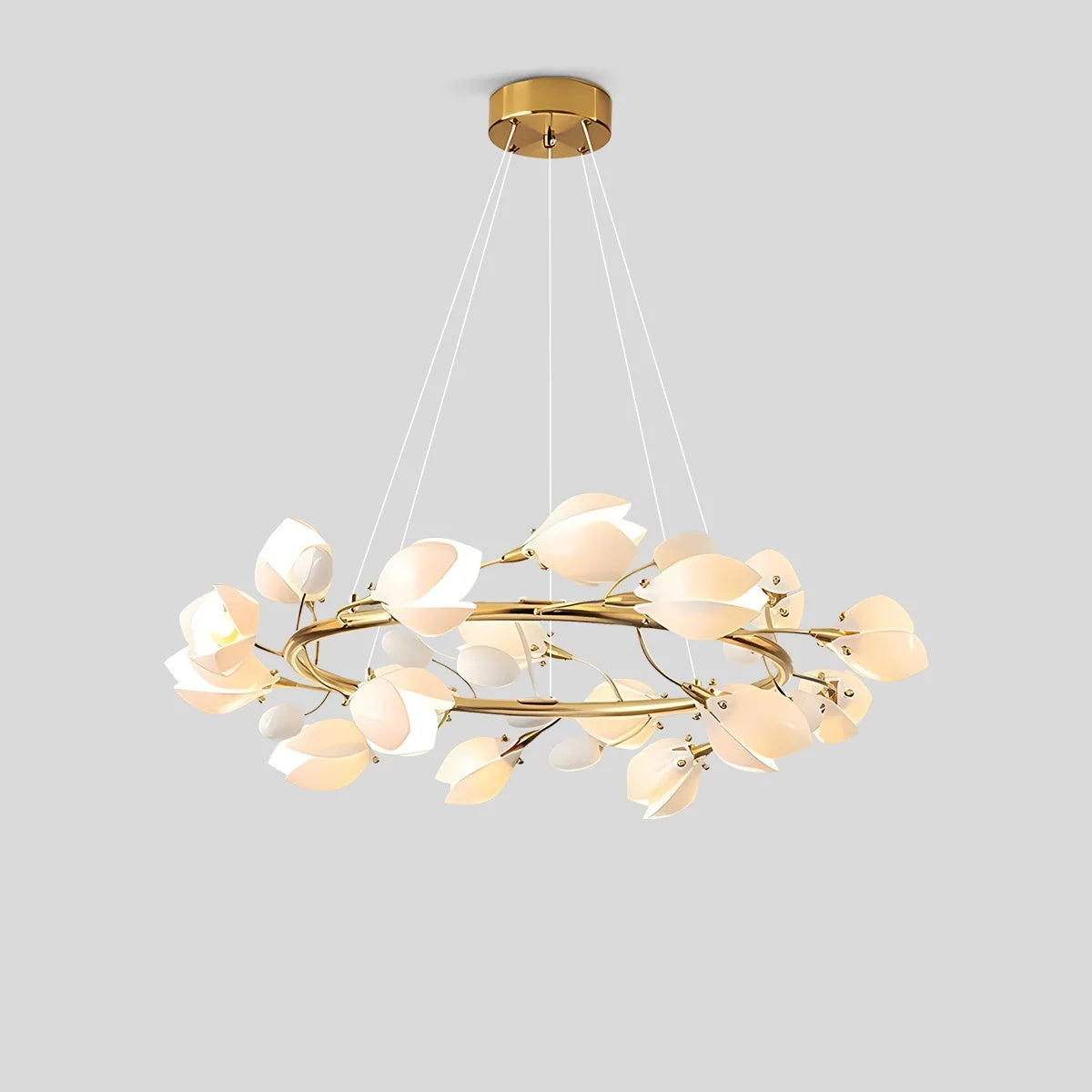 Ceramics Magnolia Chandelier