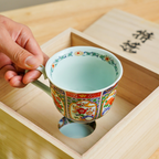 Mino Ware Ko-Imari Coffee Cup Gift Set