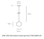 Little Heaven Pendant Light OPEN BOX