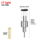 Nordic Crystal LED Chandelier