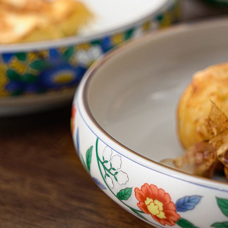 Mino Ware Ko-Imari Royal Style Plate